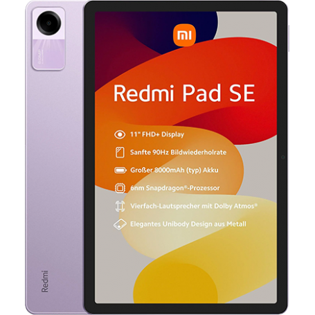Xiaomi Redmi Pad SE 8/256GB Mi Tablet 90Hz Snapdragon®680 8000mAh 11'' FHD+