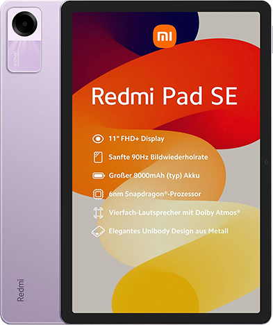 Tablet Xiaomi Redmi Pad SE 11 256GB verde y 8GB de memoria RAM